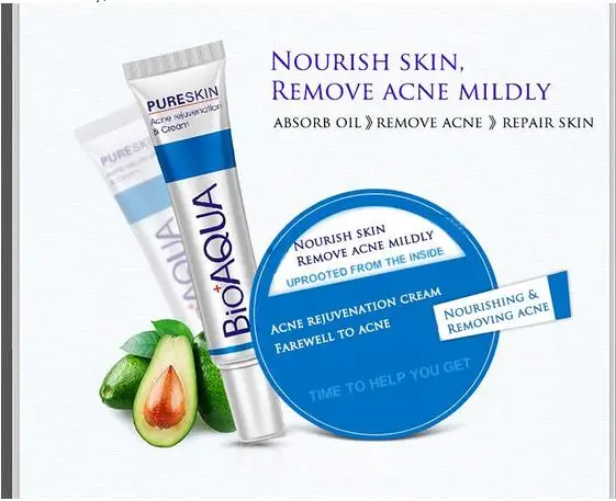 Bioaqua face cream anti acne treatment cream oil control Moisturizing Acne Scar Remover Pores acne cream