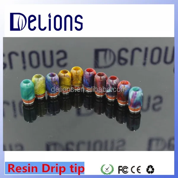 2016 Delions Top Selling Resin Wide Bore Drip Tips For 528 Goon ...