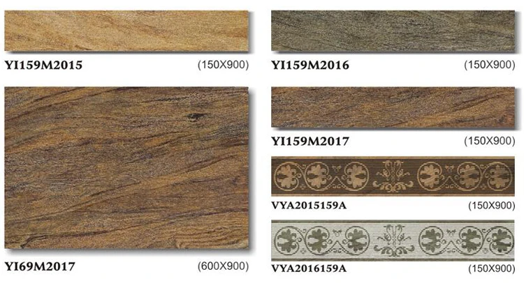 Wood tiles 150x900 ceramic floor