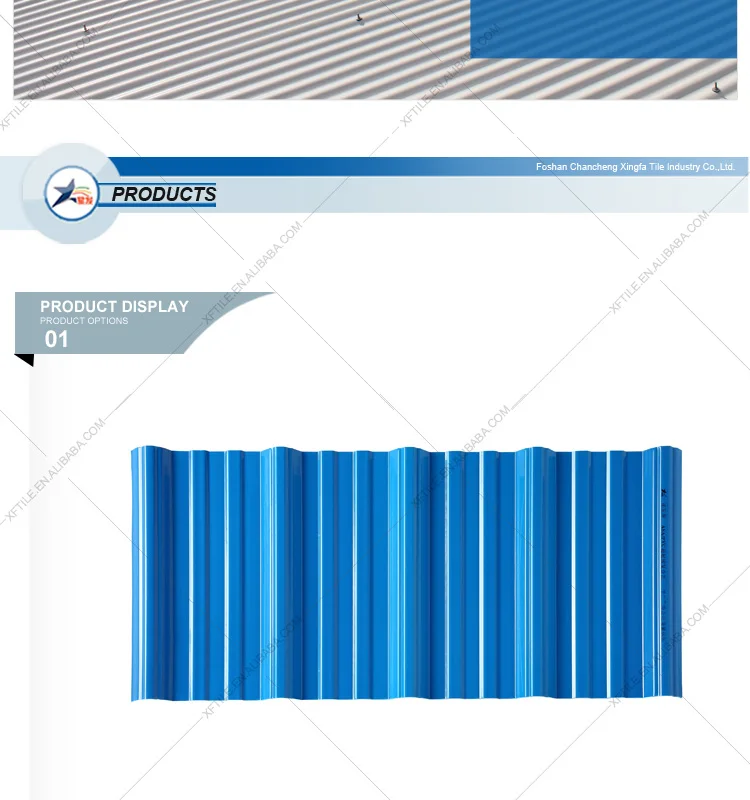 New technology trapezium plastic roofing tiles shingles for sale