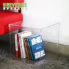 UNIVERSE custom 4x4x4 clear acrylic storage box container plexiglass makeup storage box