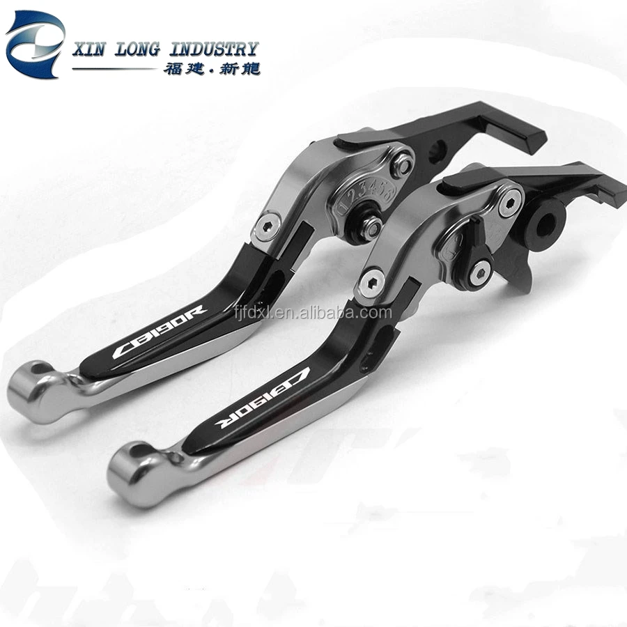 CNC Palancas de embrague de freno extensibles y plegables para motocicleta