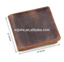 2018 популярные пользовательские подлинная Охотник кожа карты rfid магия мужской кошелек