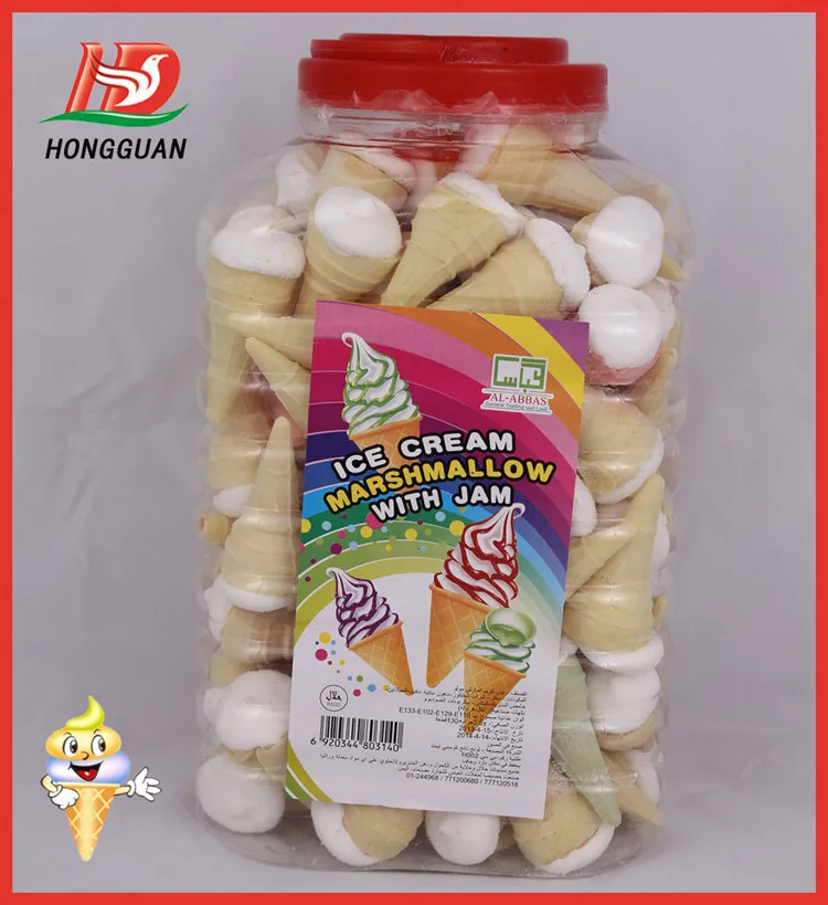High Quality Icecream Shaped Marshmallow Korean Sweet Candy Buy