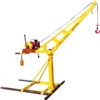 Small Crane Equipment Construction Material Lifting Tools 500kg Hoist Roof Machine