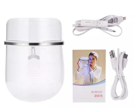 New Invention 3 Color LED Light Therapy Face Mask Beauty Instrument