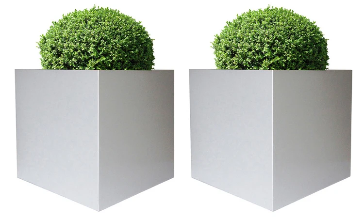 Rectangular Fruit Trough Planter Galvanized Fruit Trough Planter Galvanized
