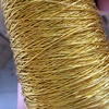 High quality 1mm lurex golden elastic rope string cord