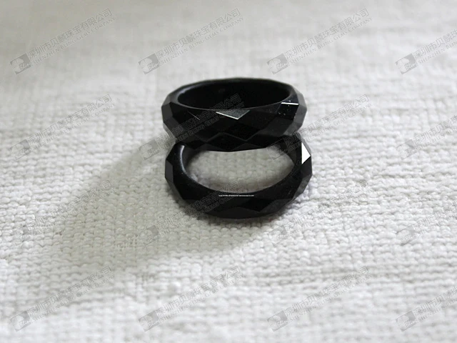 Black黒曜石多面的な宝石リング 男性の宝石の指輪 Buy ブラックオブシディアン 多面的な宝石リング 男性の宝石の指輪 Product On Alibaba Com