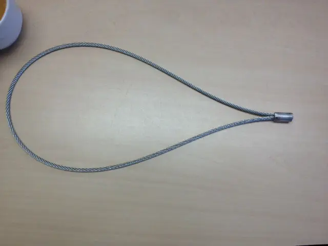 locking control cable