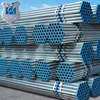 Half circle galvanized steel pipe BS 1387 4568 schedule 40 1" gi tubo de acero galvanizado