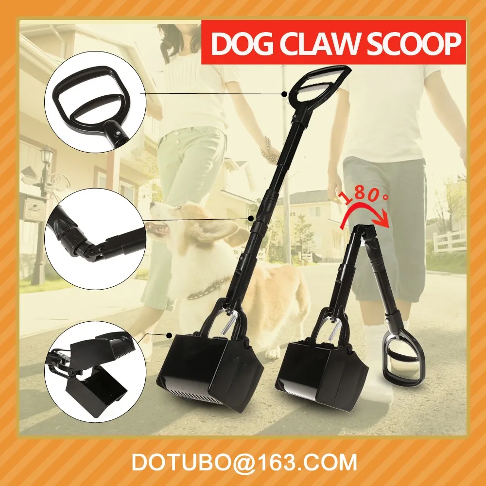 330mm Handle Foldable Garden Pet Dog Poop Scooper Grooming Tools Oem