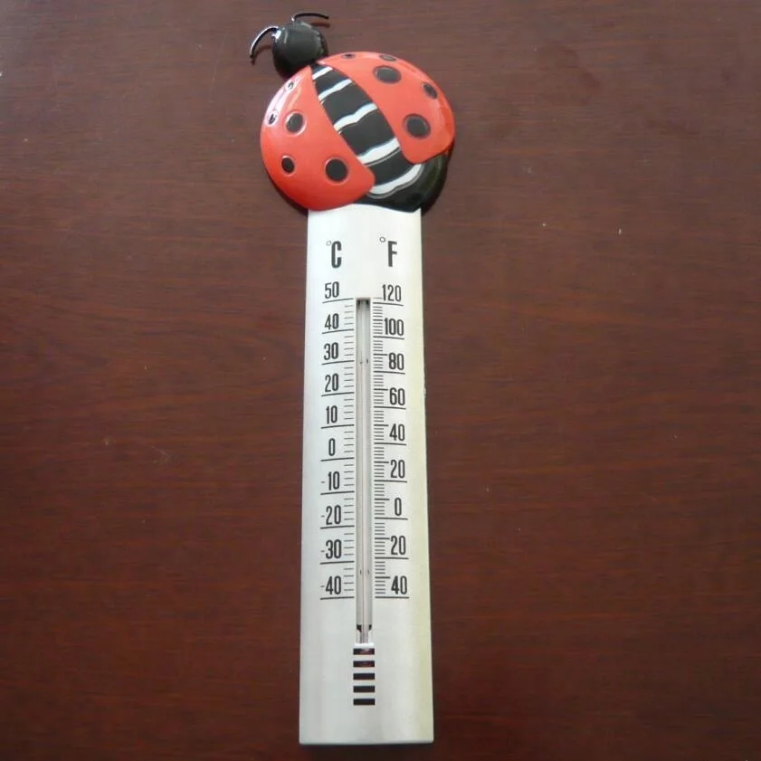Wall Mounted Filigree Thermometer For Outdoor Use 50c to -40c