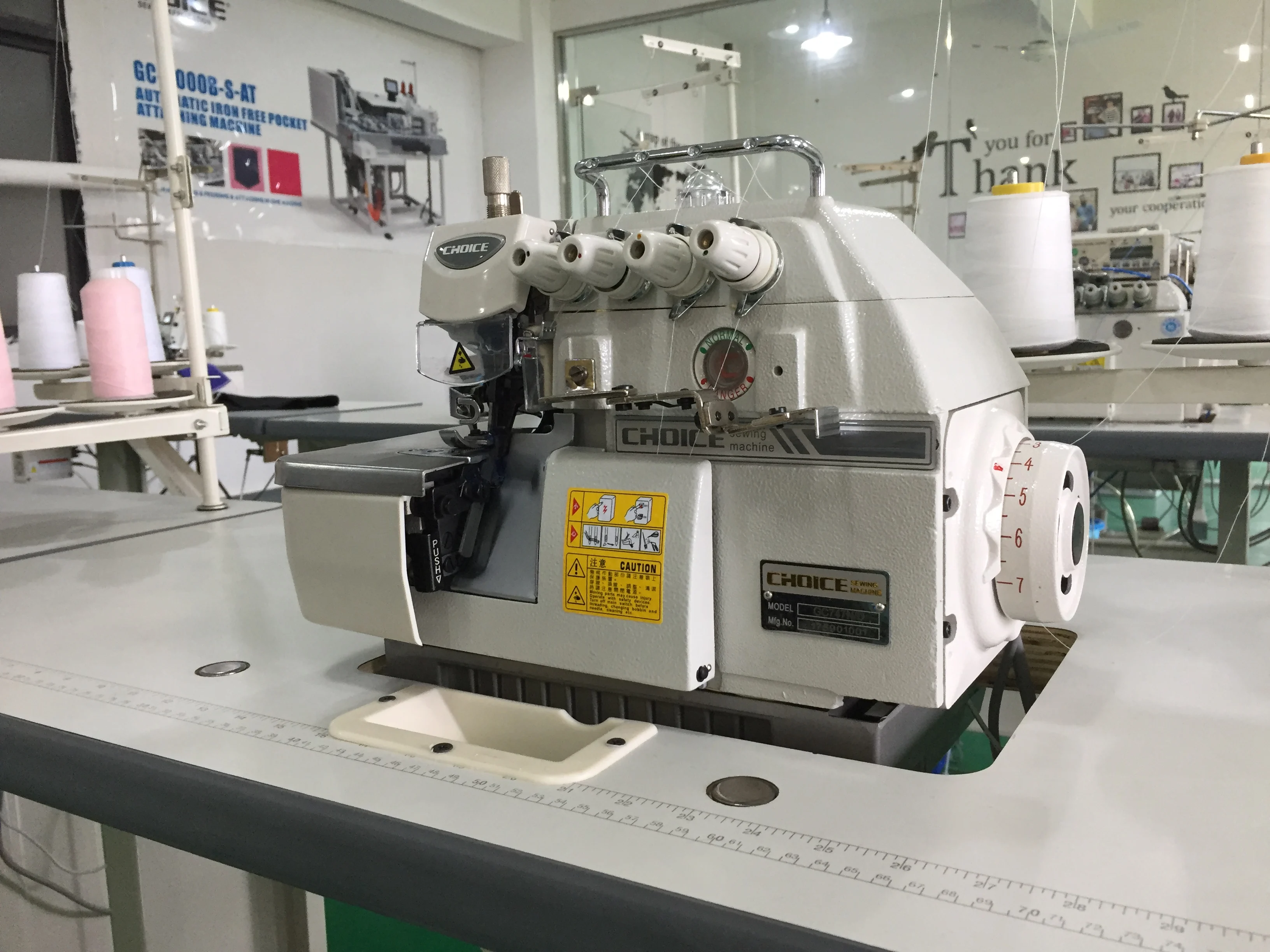 Gc767f Heavy Duty 6thread Overlock Industrial Sewing Machine Buy