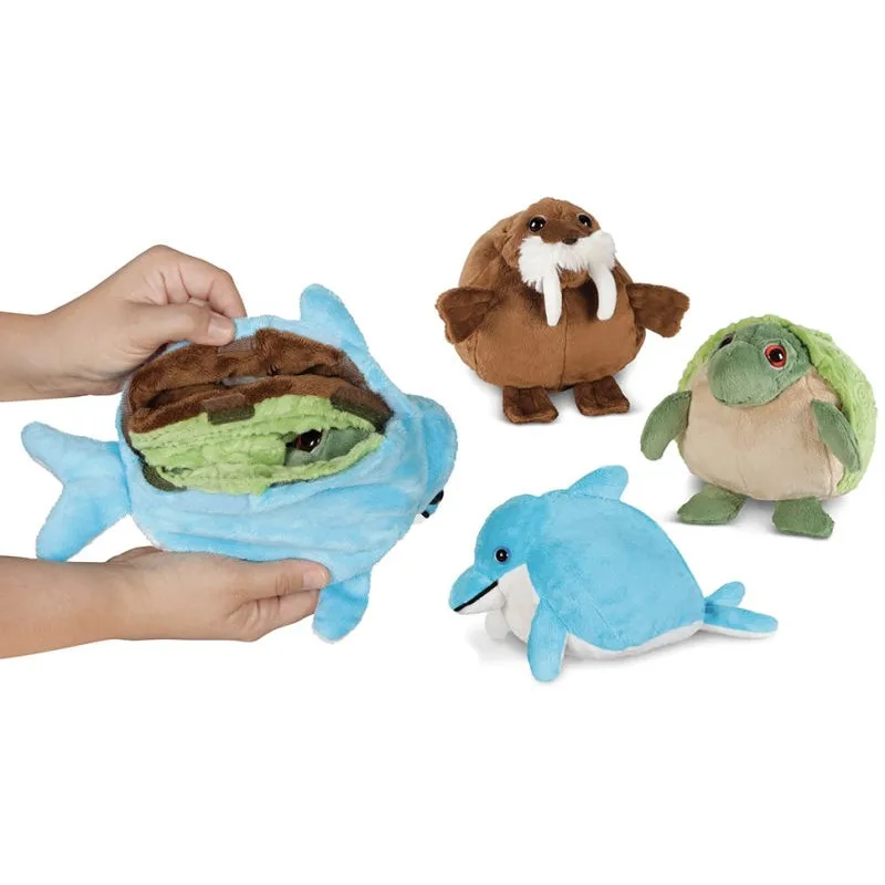 reversible plush toy