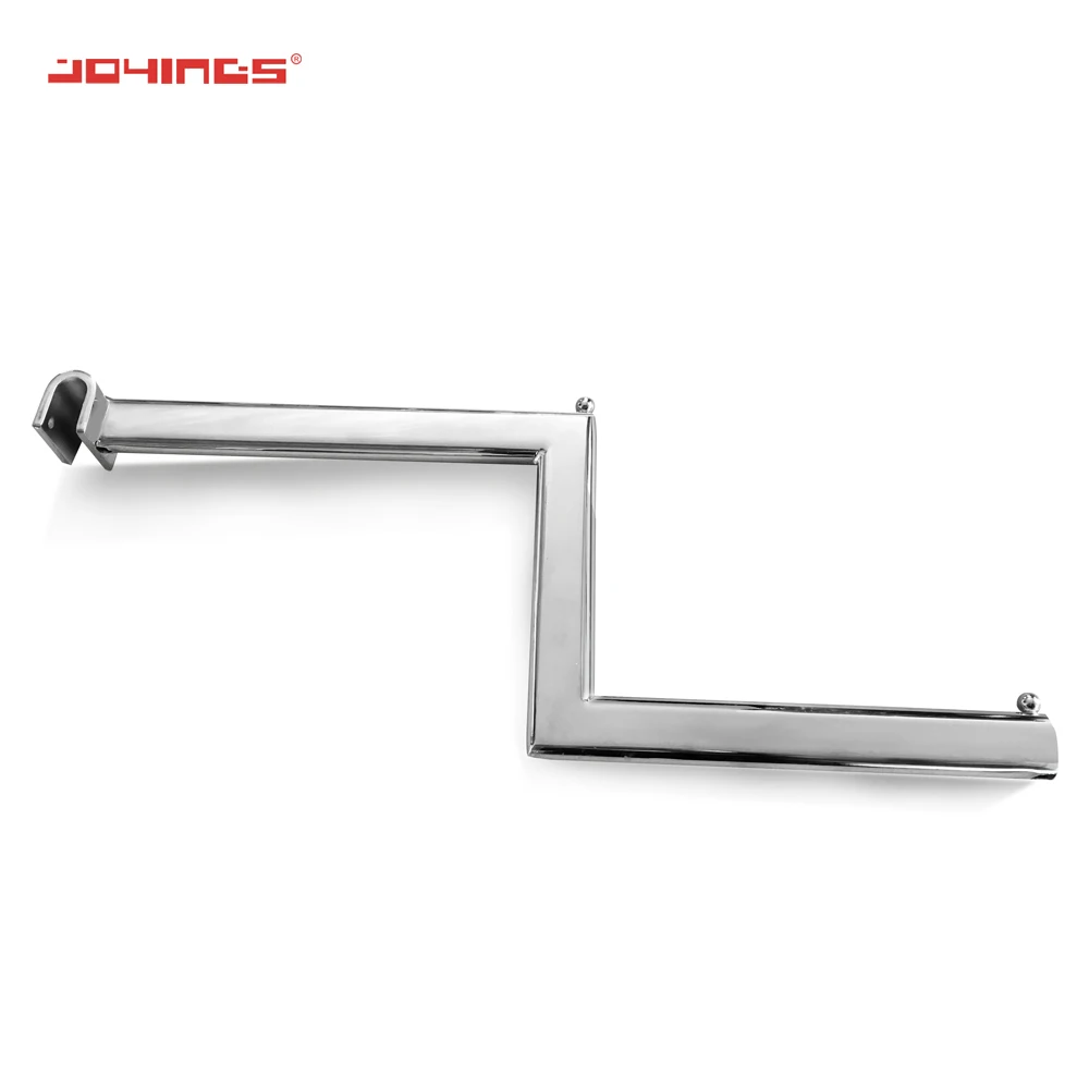 Wall Mounted Clothes Hanger Rack DIY Stainless Steel Clothing Display