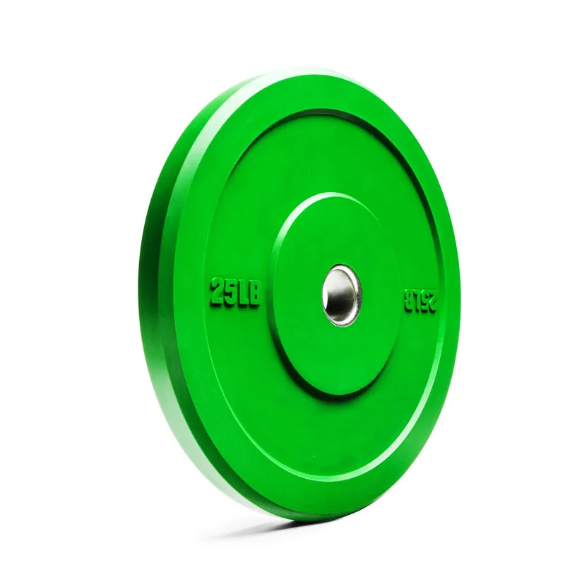 25KG Red Rubber Bumper Weight Plates