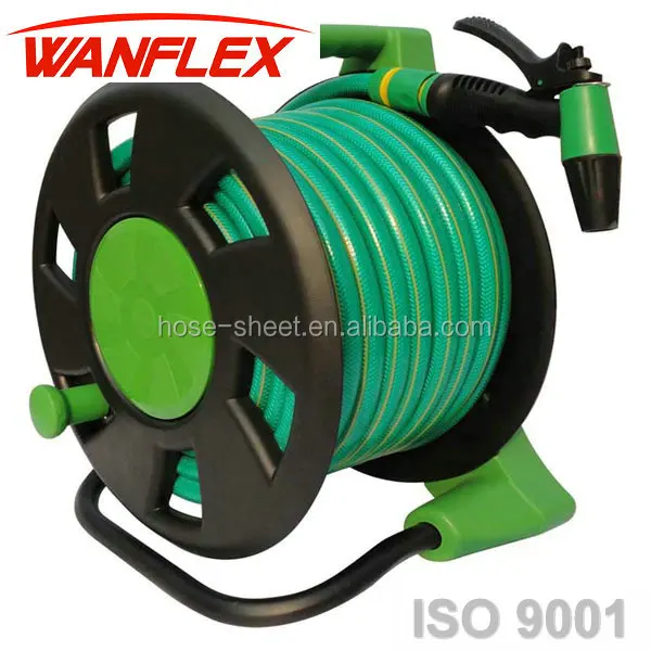 1/2"1" Wp 7bar Iso Flexible Pvc Antiuv Reinforced Braided Spring