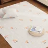 Forest Fox Printed Cotton Quilted Anti Slip Tatami Floor Mat