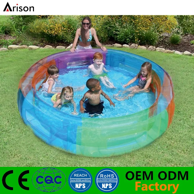 plastic inflatable pool