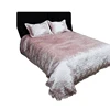Competitive Price Pink Quilting Patchwork Bed Cover Fabric Home Beddings