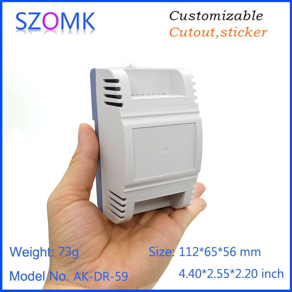 Thiết Kế Mới Thông Minh ABS Nhựa Din Rail Kiểm Soát Công Nghiệp Bao Vây
