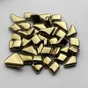 Foshan Creative DIY Glass Mosaic Loose Form Golden Plated