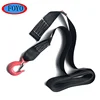 Marine grade 2200KG breaking force nylon trailer winch webbing with hook