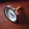 hot water thermometer copper bimetal thermometer with thermo pocket