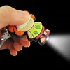 Double-side 3D Design Soft PVC Rubber Keychain with LED Light