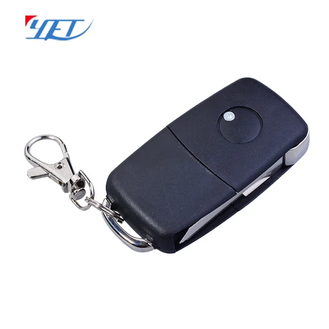 Universal 433mhz Car Flip Key Fob Multichannel Rf Remote Control Code