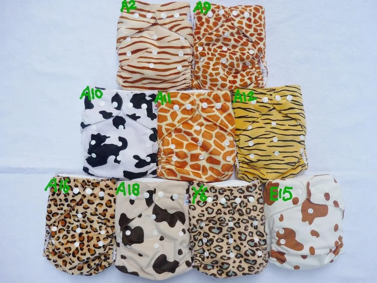 printed cloth diapers