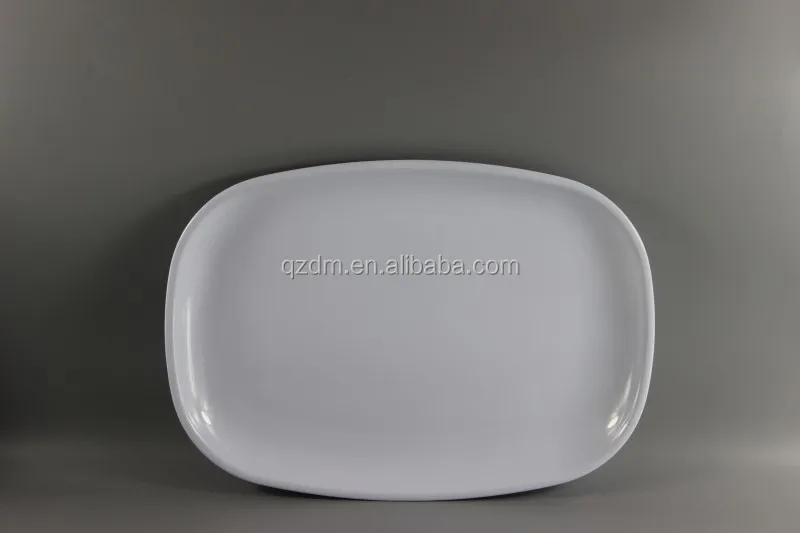13.5" White Melamine dinner plate ,Melamine Unbreakable Dish