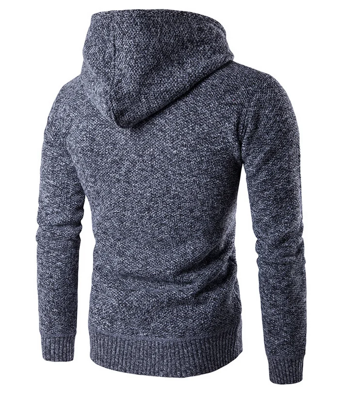 2018 Winter 7gg Cap Keep Warm Sweater Men Plain Color Longsleeve Knit ...