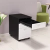 Hand in hand WD-J3 Curved shape front panels three drawers cabinet with Crescent shake handshandle
