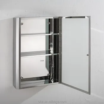 Household Hotel Vila Design Stainless Steel Cupboard Matt Glass