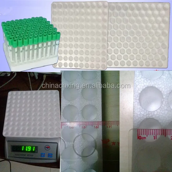 Eps Foam Tray Package To Pack Red Blood Test Tube Buy Eps Foam