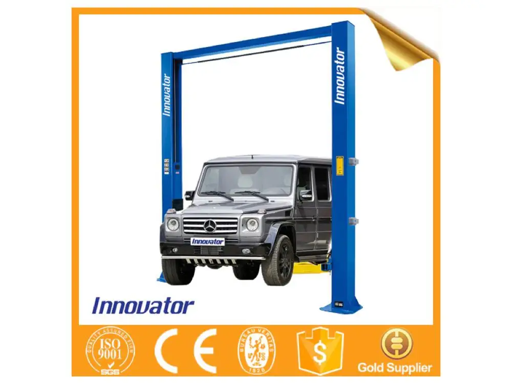Innovator Two 2 Post Portable Homemade Car Lift Used For Garage Park