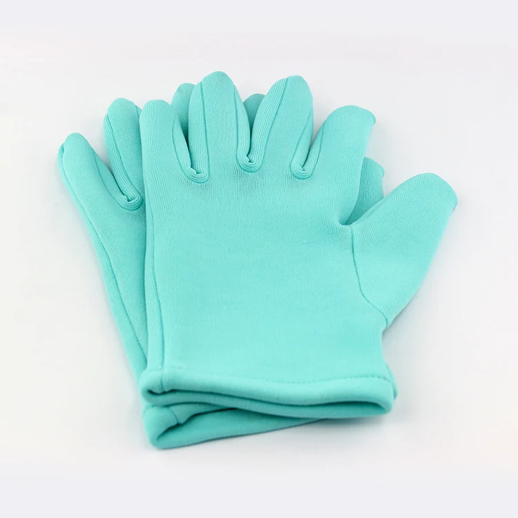 
New design popular moisturizing gel pink gloves and socks cotton spa gel gloves and socks gel moisture socks and gloves 