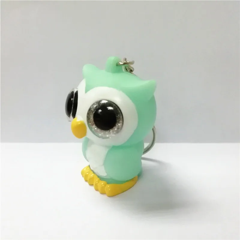 Cute Glitter Eyes Popper Animal Owl Keyring Buy Owl Keyring,Eyes Popper Keyring,Glitter Eyes
