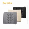 Memory Foam Wedge Pillows Lumbar Back Support Cushion Cover For Office Chair