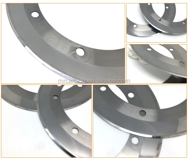 Cemented Carbide Slotting Corrugated Blades For Cutting Paper 260*168.3