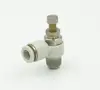 Factory Price air flow regulating male speed controller Pneumatic fittings / external thread throttle valve