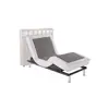 Vibrating bed adjustable with mattress