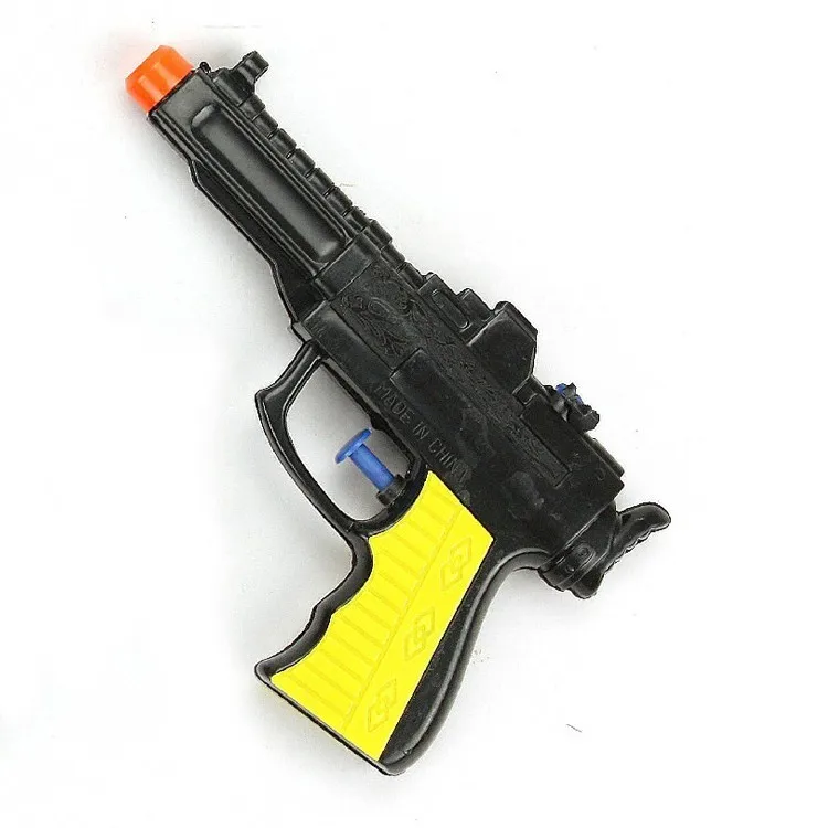 Pistol Toy Mini Black Plastic Water Gun 