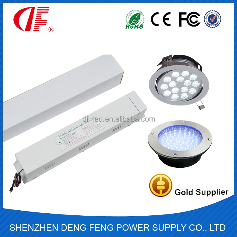 LED emergency light kit for outdoor wall lamp high power 100W 3 hours for rechargeable led emergency light circuits