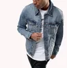 2017 Men's Dark Blue Jackets Popular Men's Style Denim Jacket
