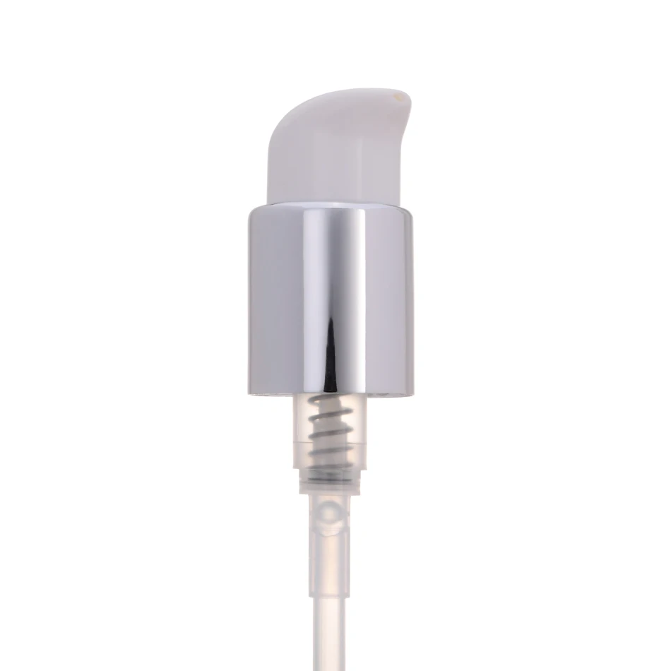 Luxury White Cosmetic Packaging Cream Lotion Pump Treatment Pump 24/410