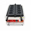 ce approval dog head shape taiyaki waffle cone maker for baking