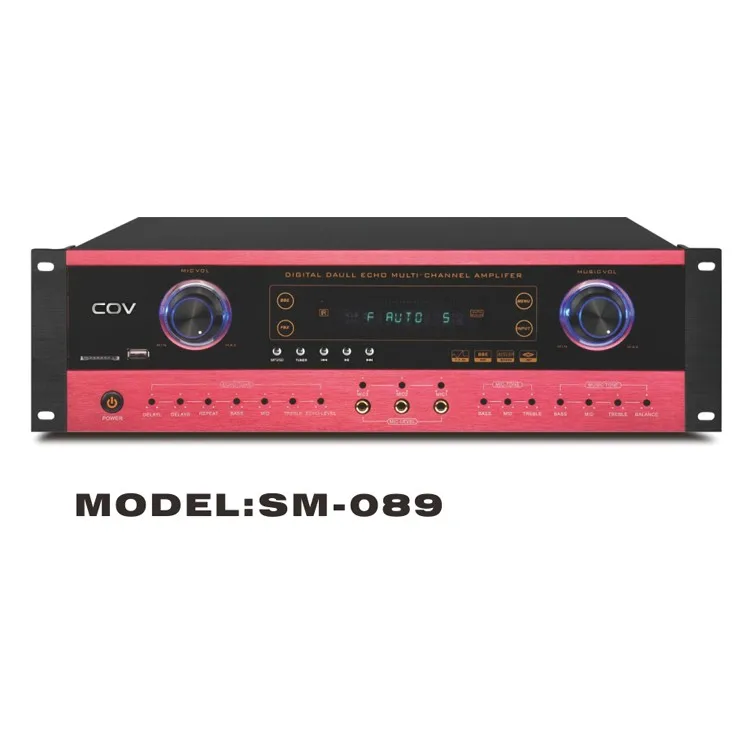 Sm090 Powerful Amplifer Stereo Digital Karaoke Audio Amplifier